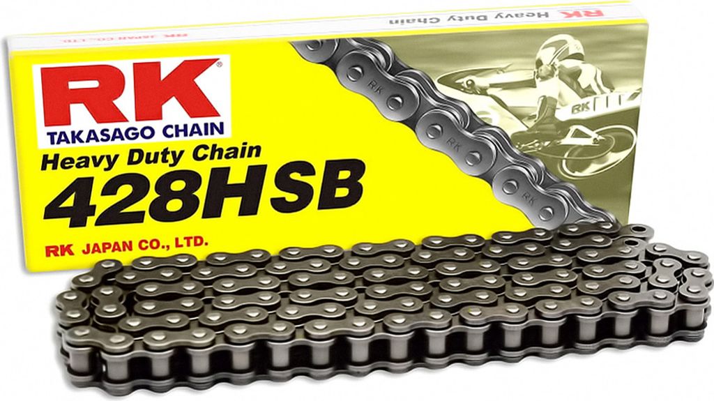 Rk-Kette 428 HSB 120 C grau grau offen
