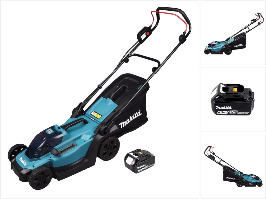 Makita DLM 330 M1 Akku Rasenmäher 18 V 33 cm 30 l + 1x Akku 4,0 Ah - ohne Ladegerät