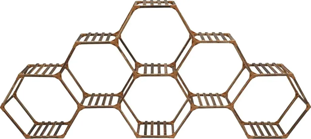 Support pour plantes en bois 11 étages 231x25x97 cm XXL autonome