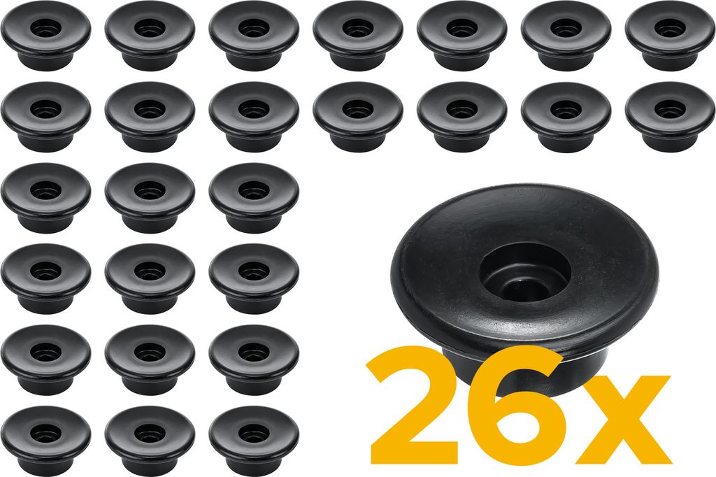 Tulplast Anhänger Planenknöpfe 26er-Set 30mm Produktbild 