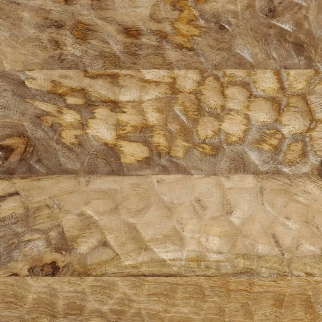 SYFAX Porta TV Etnico in Legno Mango 100cm | Unicità Artigianale - 7