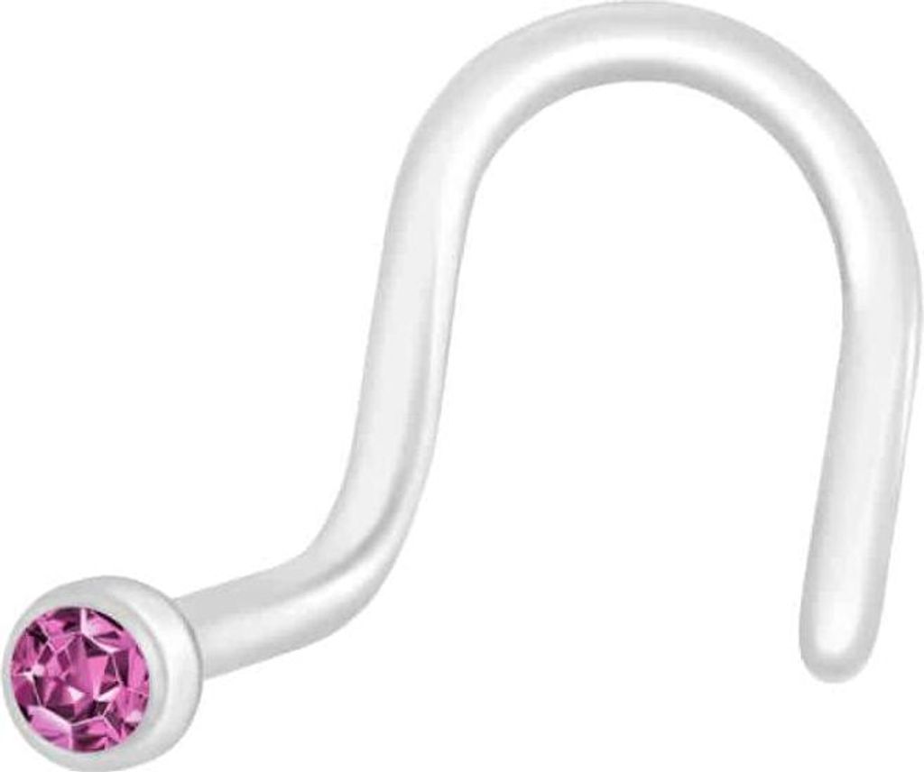 Nasenpiercing, Nasenstecker PMFK Nasenstecker Spirale Produktbild 