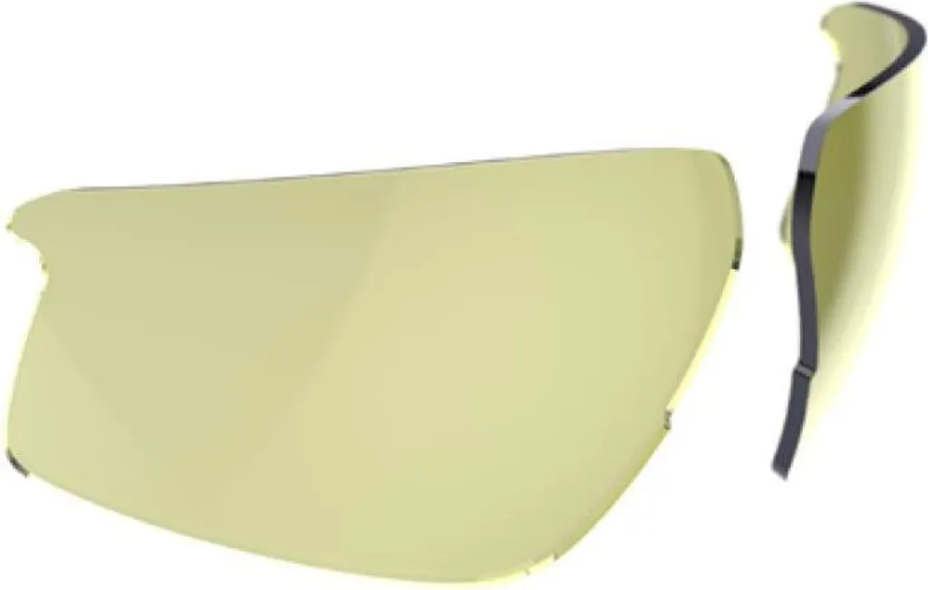 Glaser Impulse PC Jaune - Lunettes de Protection Balistique Haute Visibilité