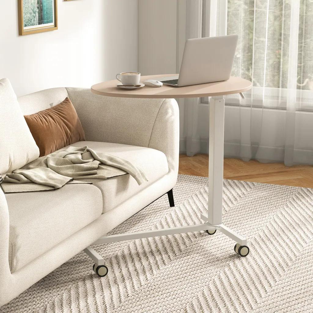 Poste de travail ergonomique réglable pour télétravail et salon - 6