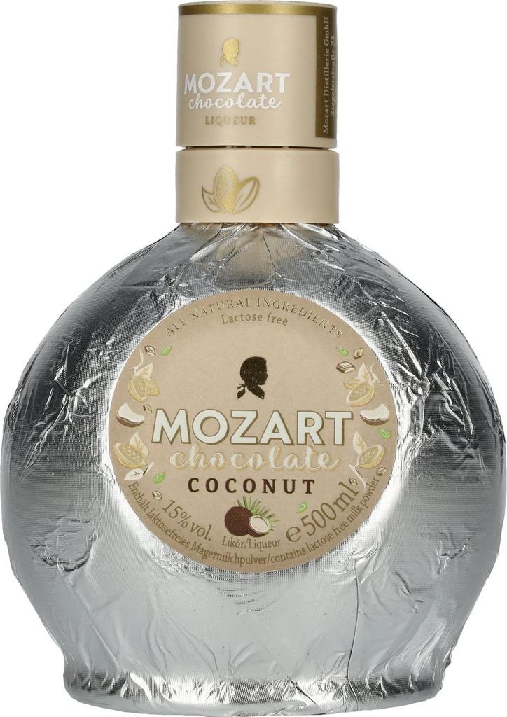 Mozart Chocolate Coconut Sahnelikör 15% Vol. 0,5l Image du produit 