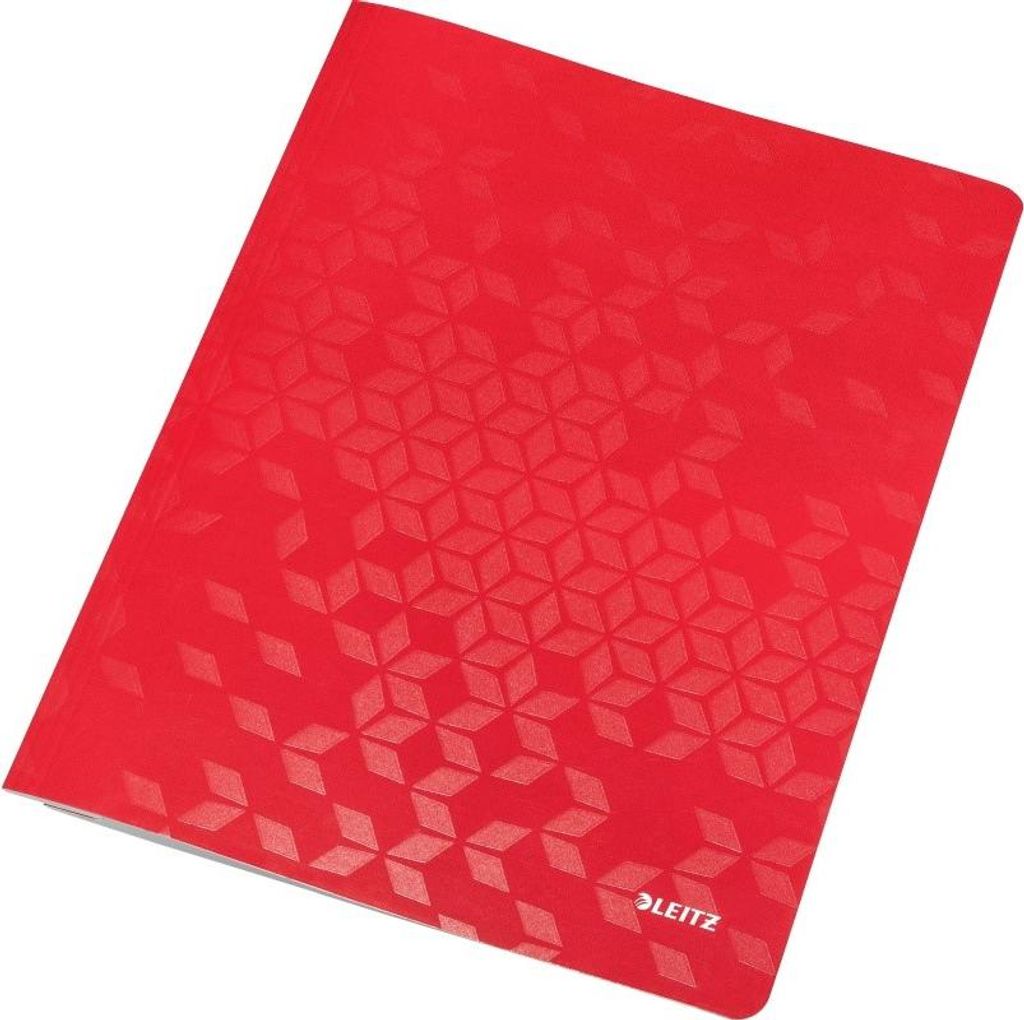 Leitz 30010026, Bežný zakladací obal, A4, Kartón, Červená, Obrázok produktu 