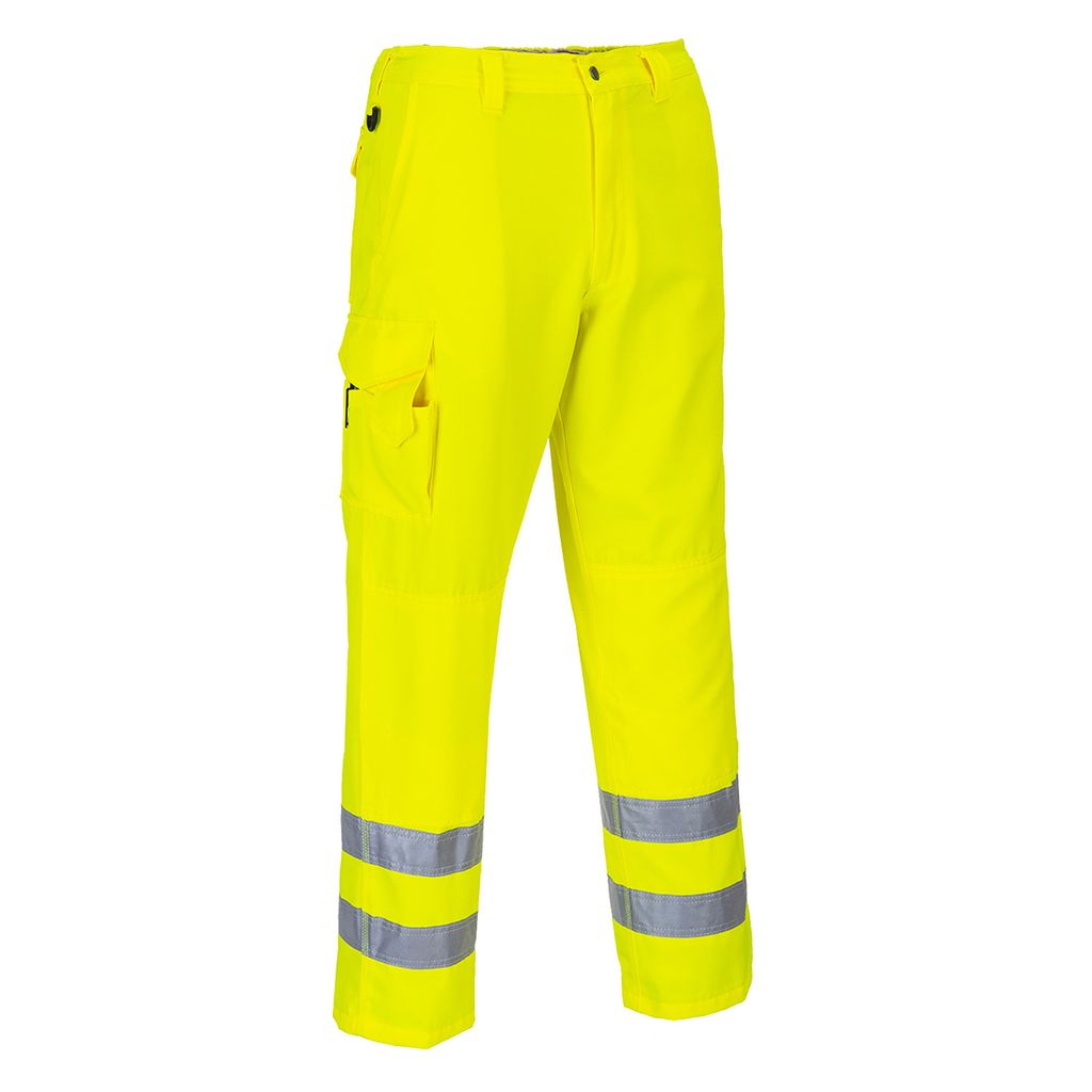 Portwest E046 Warnschutz Combat-Hose Yellow Gr. 4XL