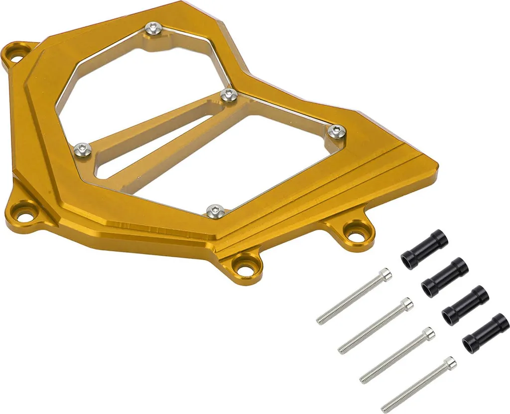 Couvercle de pignon pour ZX10R 2011-2017 en alliage aluminium doré