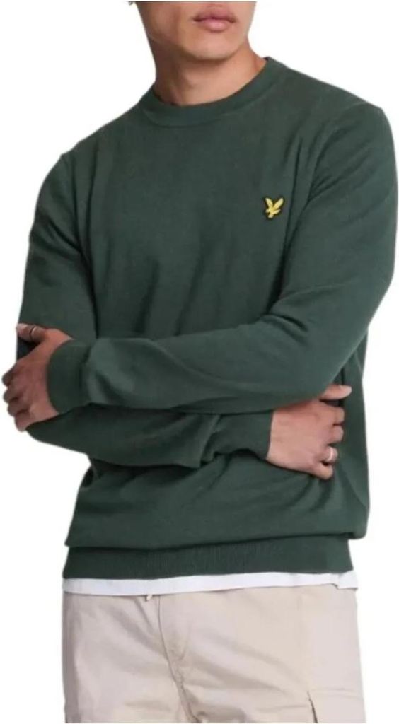 Lyle & Scott Herren Pullover Grün 479465 : Größe - S Größe: S