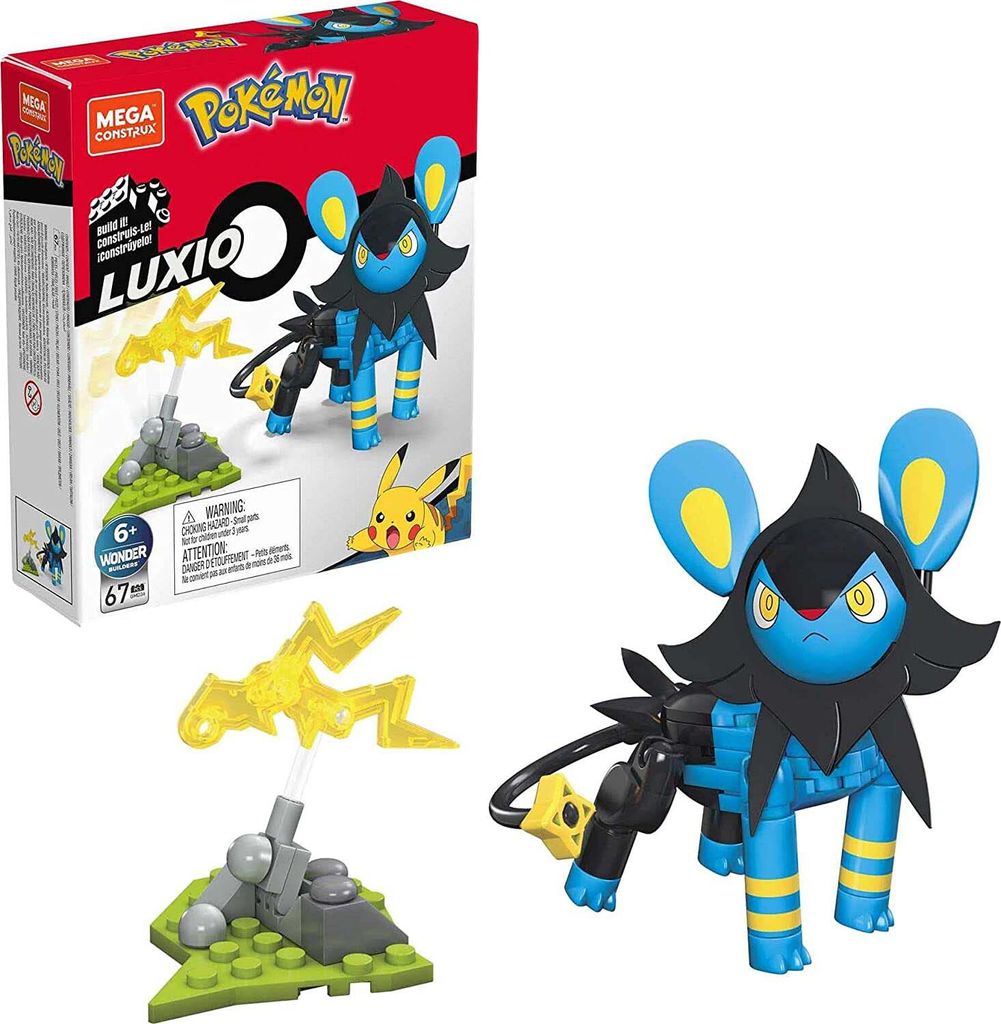 Mattel GMD36 Mega Construx Pokémon Luxio Obrázok produktu 