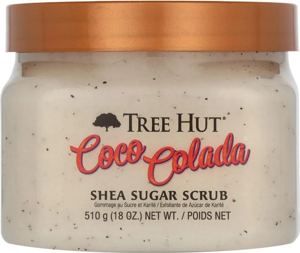 Scrub Corpo Tree Hut Coco Colada 510g - Esfoliante Naturale Karité