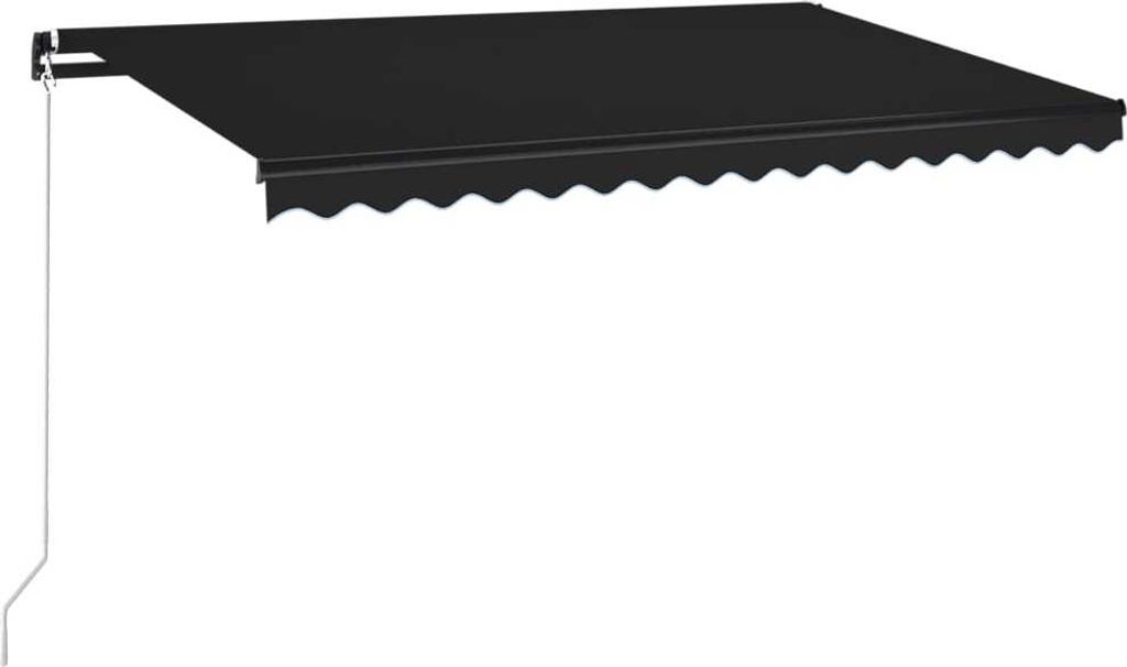 Tenda da sole vidaXL a retrazione manuale 450x350 cm Immagine del prodotto 