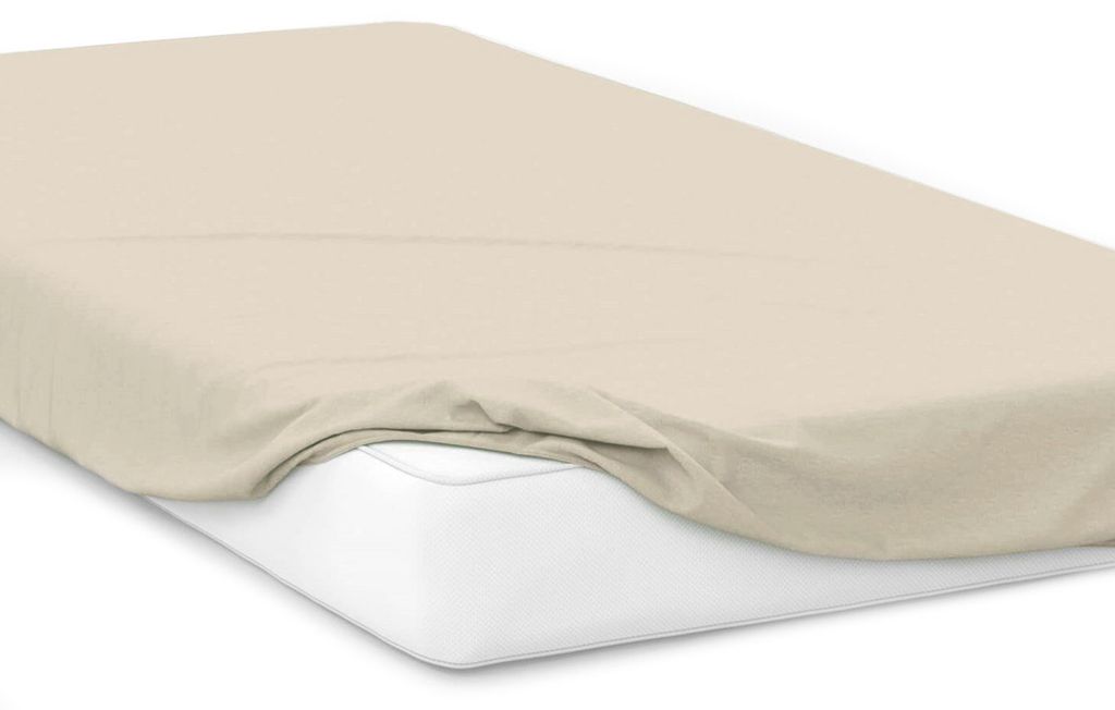 Baumwolle Castle Spannbettlaken Jersey Spannbetttuch 100% Produktbild 