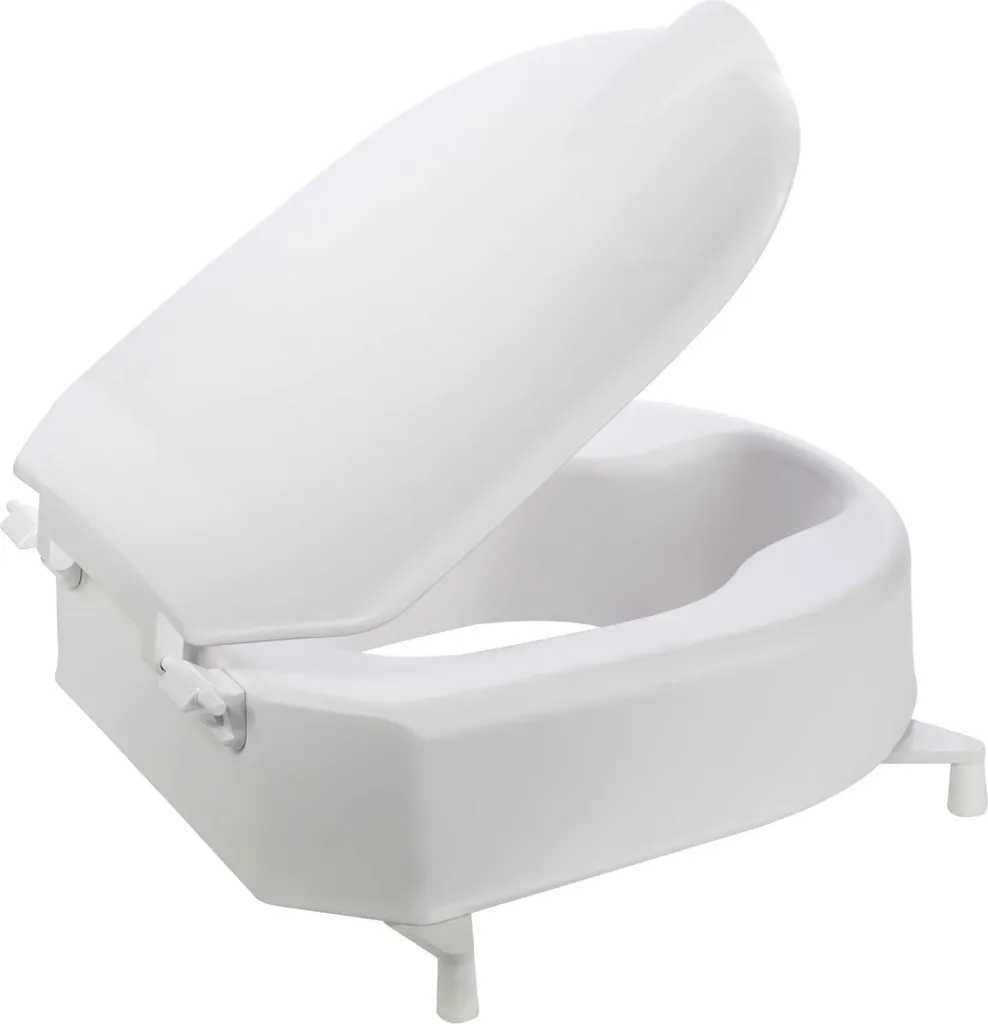 Soluzione Bagno MKW Kompakt Monarch | Rialzo WC 10 cm Design Bianco