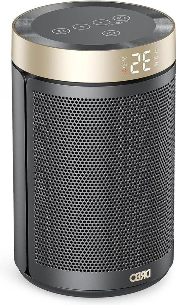 Chauffage d'appoint électrique céramique 1500W silencieux - 316 Or