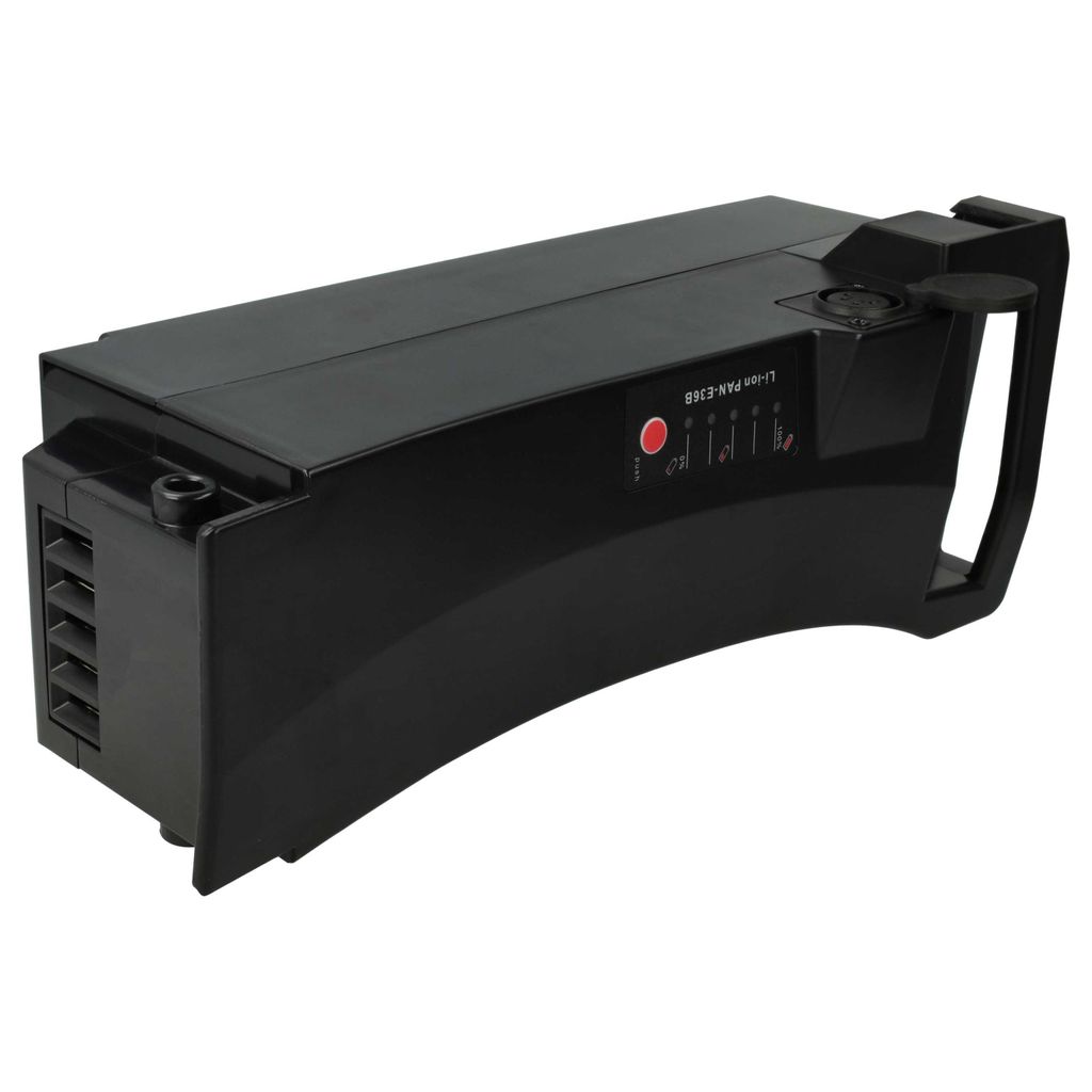 EXTENSILO Akku kompatibel mit Focus Aventura Impulse 2.0 (Damen), Aventura Impulse Speed 1.0 E-Bike (17 Ah, 36 V, Li-Ion) - Schwarz