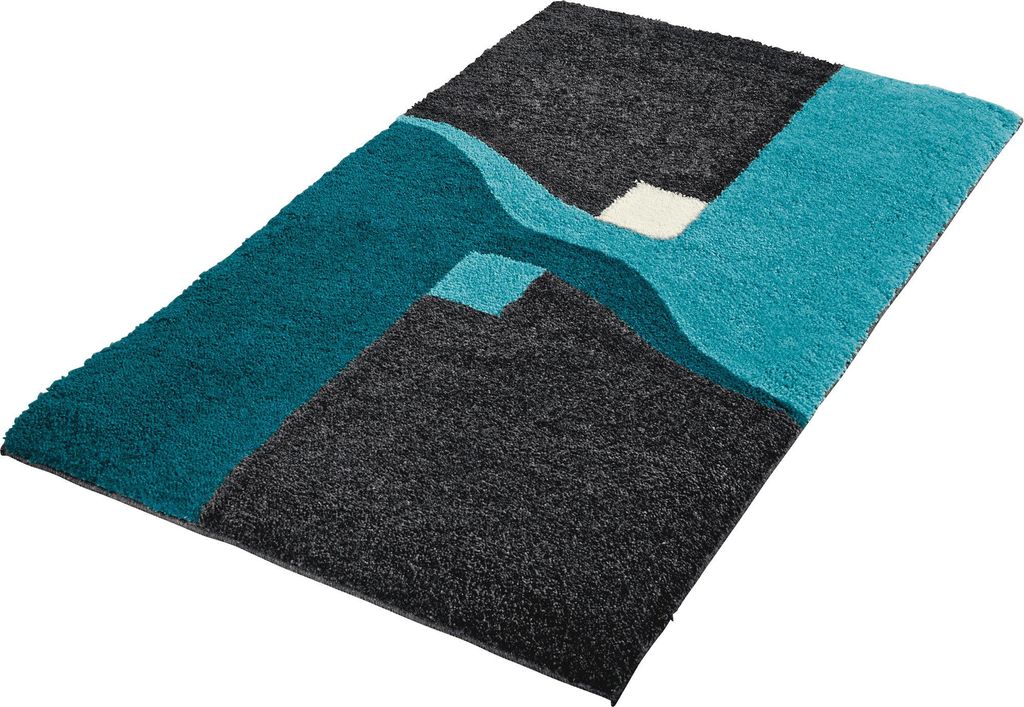 Erwin Müller Badematte Athen" türkis 50x80 cm"