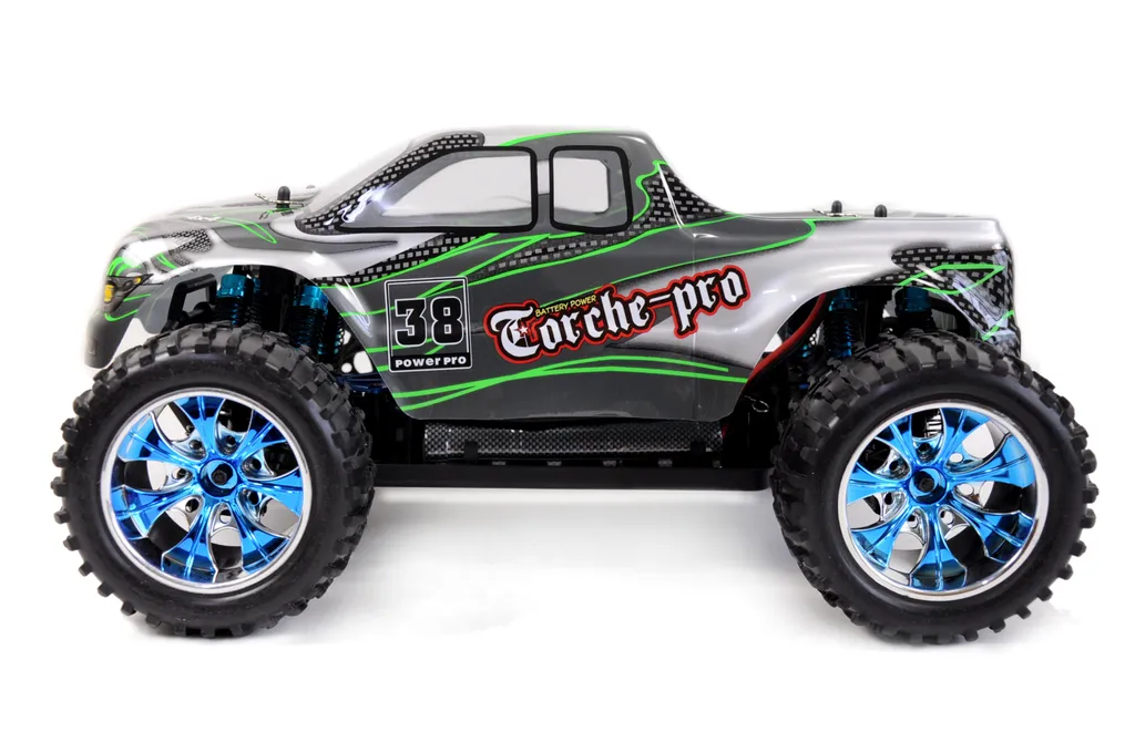 Monstertruck RC 3500mAh Li-Po Amewi Torche Pro avec Châssis Renforcé 1:10
