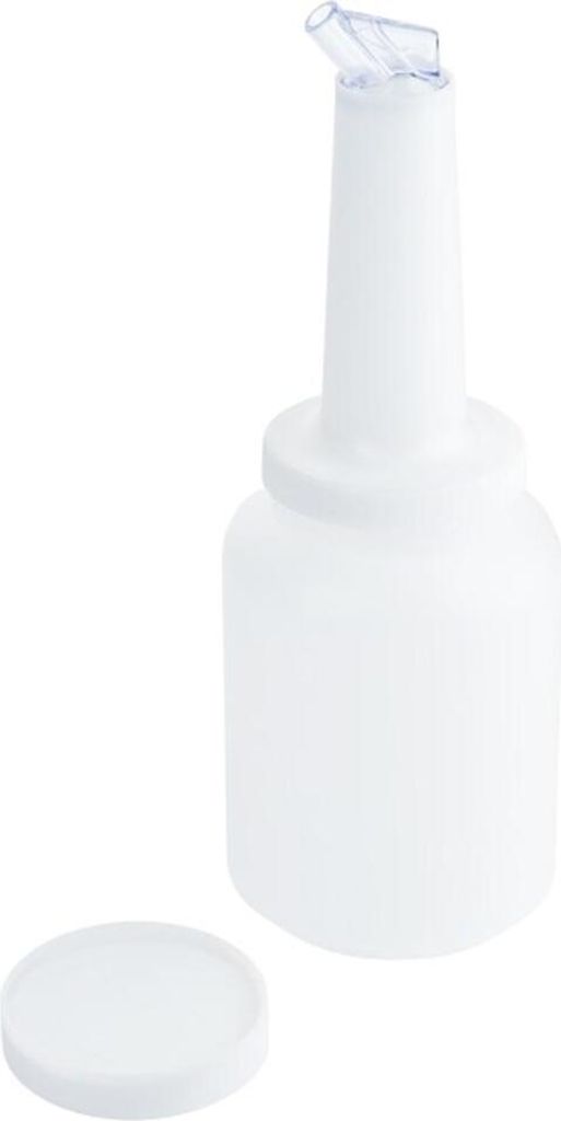 CONTACTO Dosier- und Vorratsflasche, Inhalt: 2,00 Liter, Höhe: 350 mm, weiß