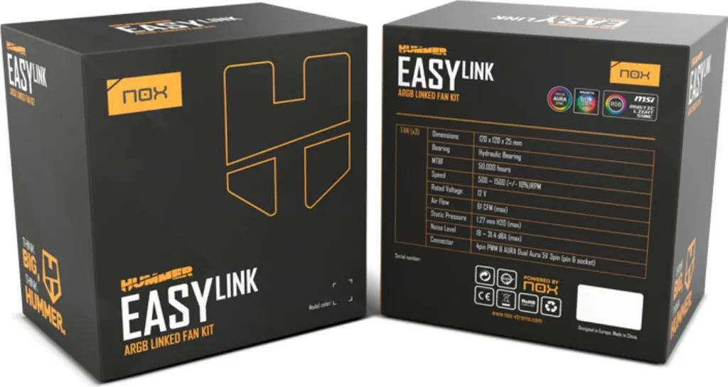 Éliminez la Surchauffe de votre PC avec Nox Hummer Easy Link PWM - 6