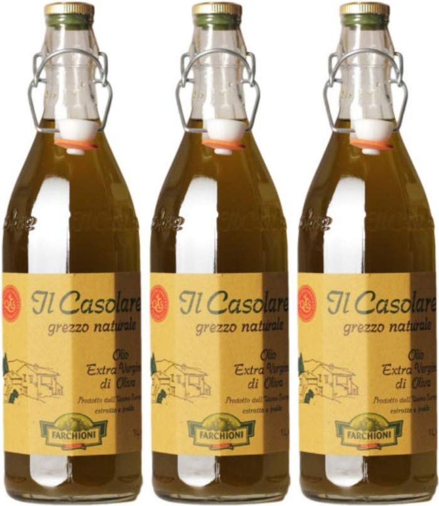 Olio Extra Vergine Grezzo 1000 ml (3 x 1,0 l) Produktbild 