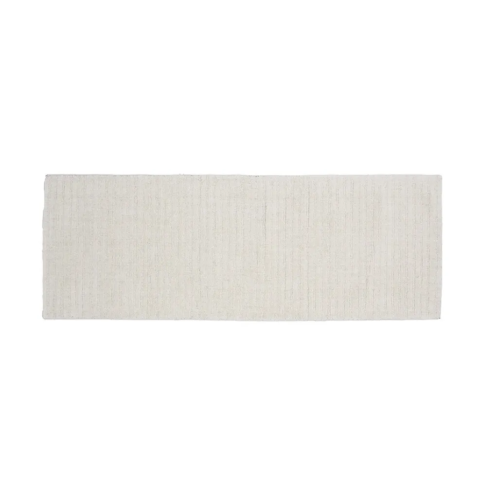 Tapis Milton blanc Venture Design - Solution déco pour agrandir l'espace