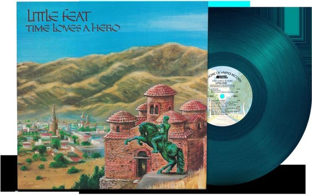 Little Feat: Little Feat: Time Loves A Hero (Reissue) (Limited Edition) (Sea Blue Vinyl) - Warner Music - (LP / T)
