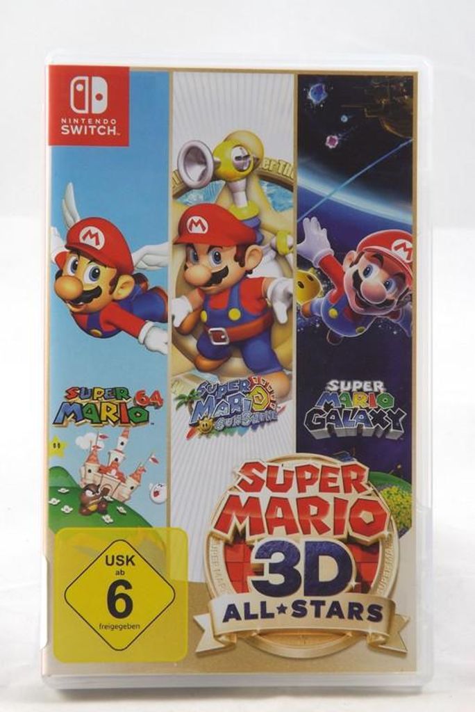Nintendo Switch Super Mario 3D All-Stars Spiele