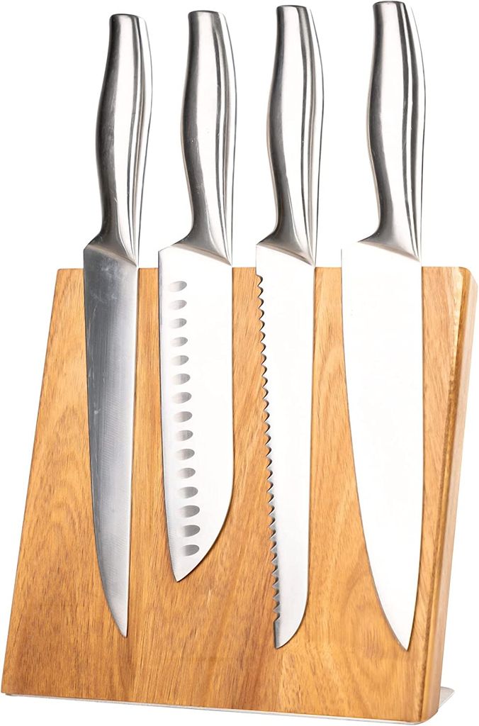 Coninx Magnet Messerblock ohne Messer - Messerblock Akazie