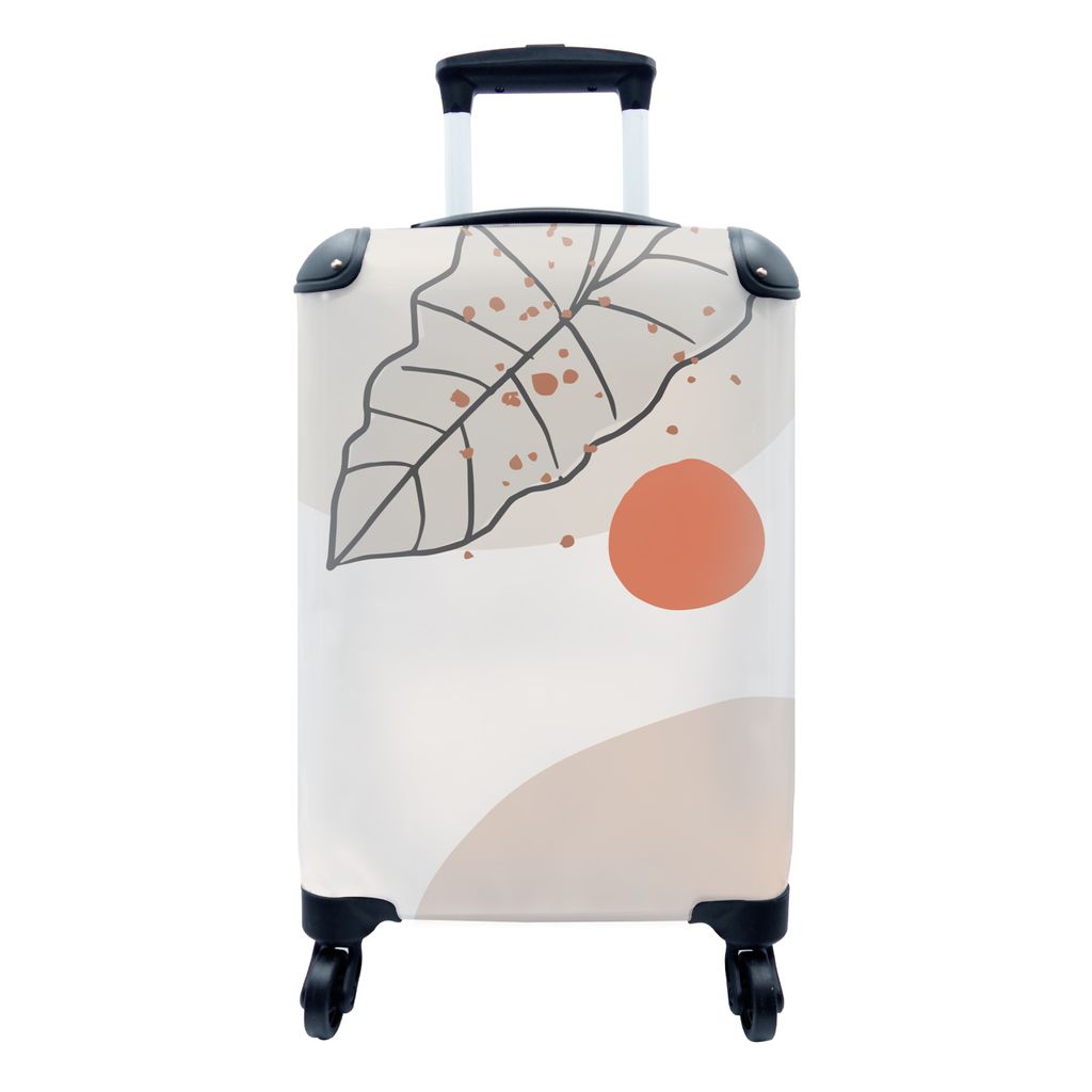 MuchoWow® Koffer Handgepäck Trolley Rollkoffer Kleine Produktbild 