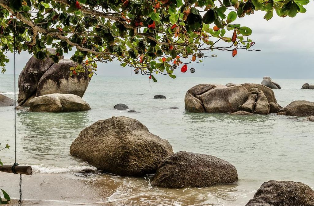 hansepuzzle 31009 - Strand Puzzle, 500 Teile, Reisen, 46,0 x 30,0cm mit hochwertiger Aufbewahrung, Kartonbox und wiederverschließbarem Beutel