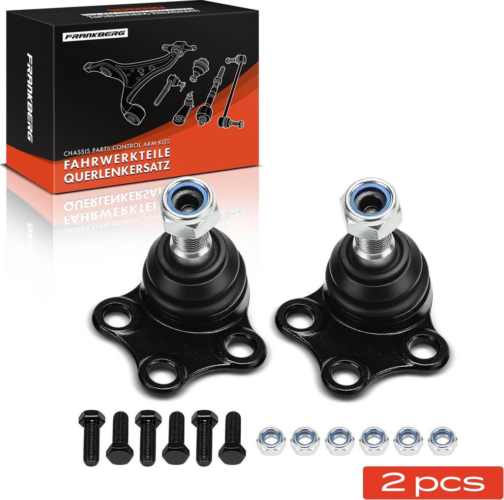 Frankberg 2x Traggelenk Führungsgelenk Vorderachse Links Rechts für Opel Vivaro Kasten X83 Nissan Primastar Renault