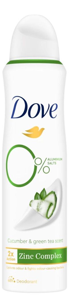 Dove Deo-Spray – 150 ml – Go Fresh Gurke & Grüner Tee