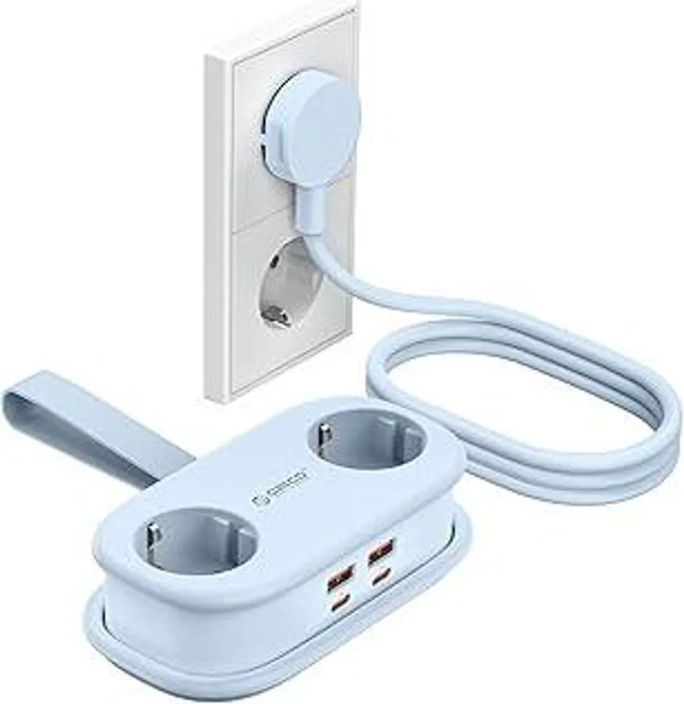 Ciabatta da Viaggio ORICO AP3 65W GaN: Presa Multipla USB C per Professionisti