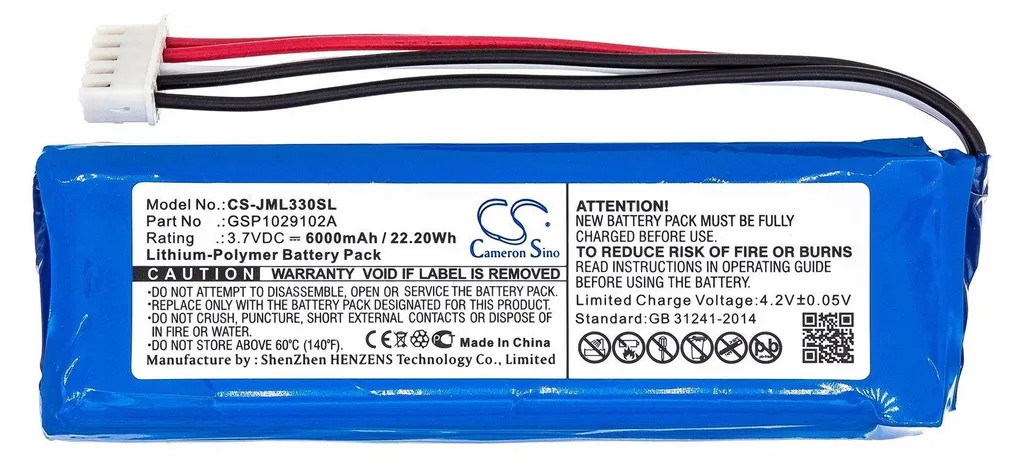 Batteria per JBL Charge 3 - 6