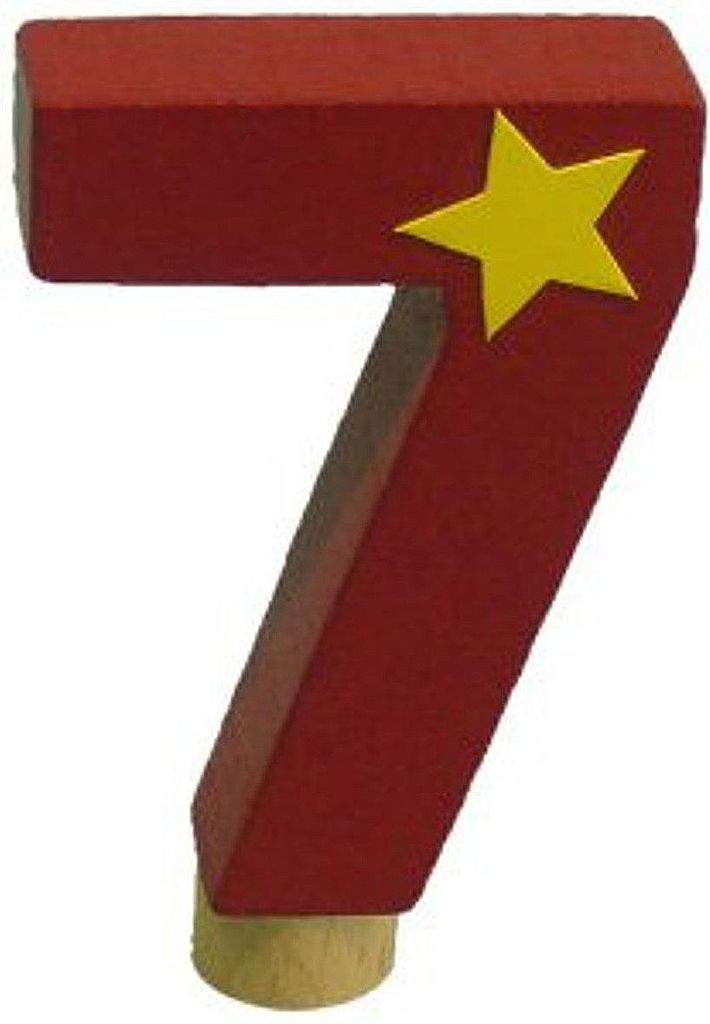Niermann Leuchten Geburtstag-Happy-Zahl 7 - Maße: 2 cm x 5 Produktbild 