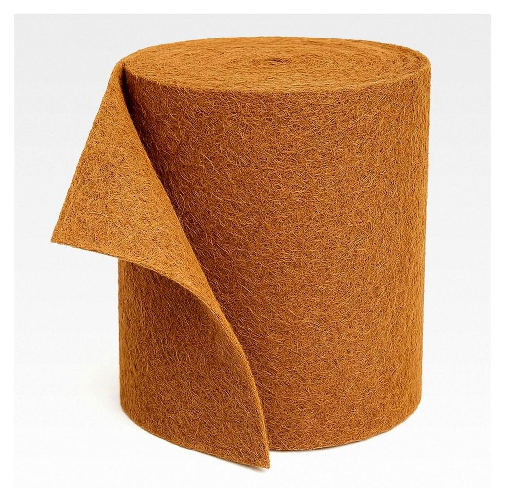 Kokosmatte 100% biologisch als Winterschutz für Pflanzen, Kälteschutz in 25cm / 50cm / 75cm / 100cm (Breite) - Meterware Garten (50cm x 2m)