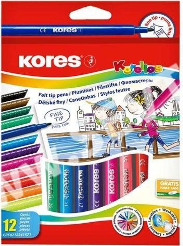 Kores FS29013 Kores pero s vláknovým hrotom "Korello", Obrázok produktu 