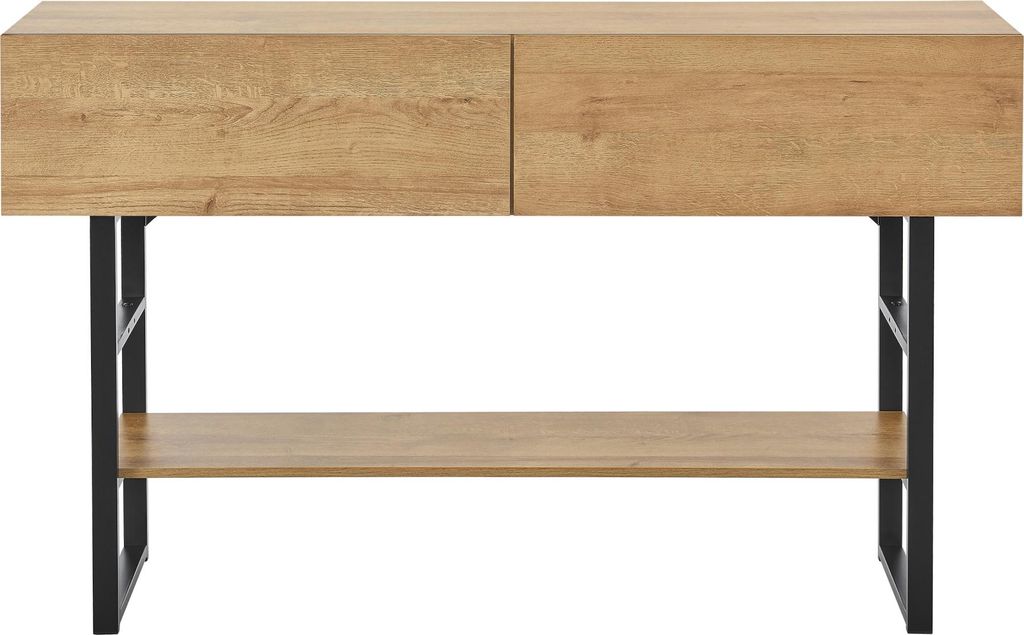 Konsolentisch 'Varberg' mit 2 Schubladen 75 x 120 x 30 cm Produktbild 