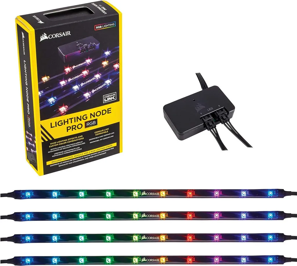Éclairage Boîtier PC Corsair Lighting Node PRO pour Setup Gamer - 15