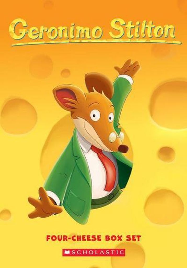 Geronimo Stilton Vier-Käse-Box-Set (Bücher 1-4)