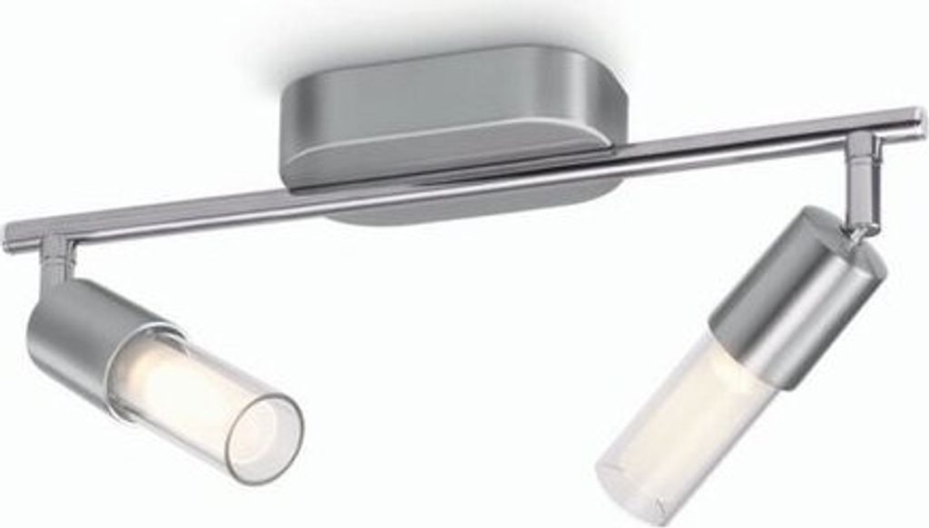 Philips Ledino Spot 564521716, Strahler Oberflächenbeleuchtung, 2 Glühbirne(n), LED, 2700 K, 220-240 V, Chrom