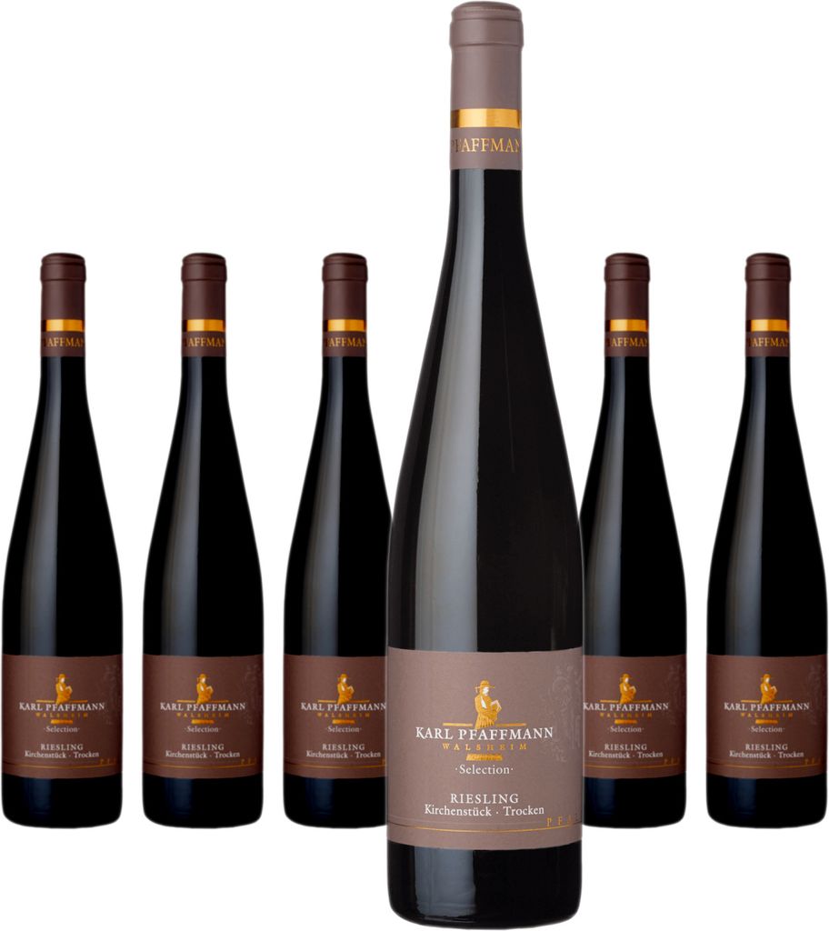 6 x Karl Pfaffmann Nußdorfer Kirchenstück Riesling