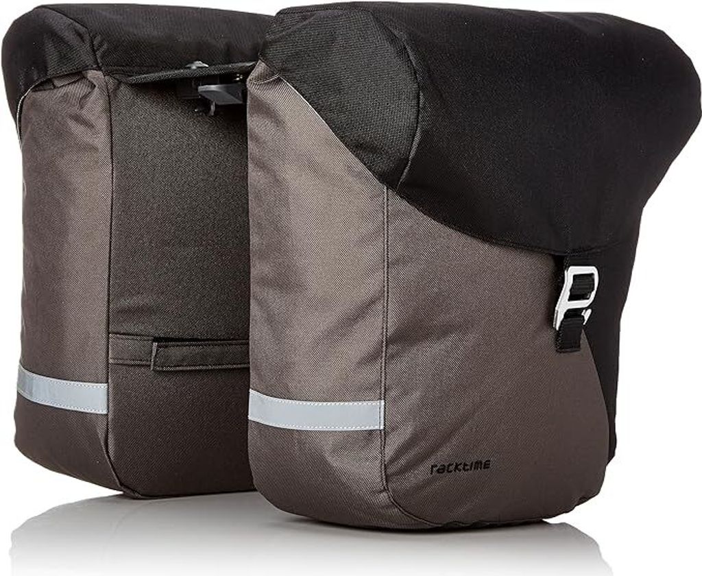 racktime Vida, Hinten, Fahrradtasche, Schwarz, Grau, 24 l, Produktbild 