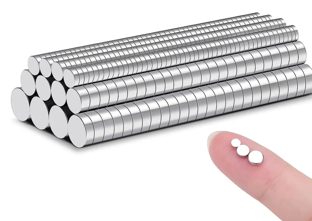 Lot de 150 aimants en néodyme puissants 3 tailles pour bricolage DIY