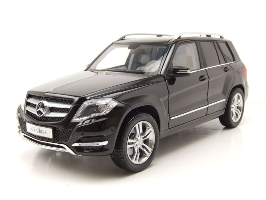 Mercedes GLK (X204) 2013 schwarz Modellauto 1:18 Welly - Produktbild 