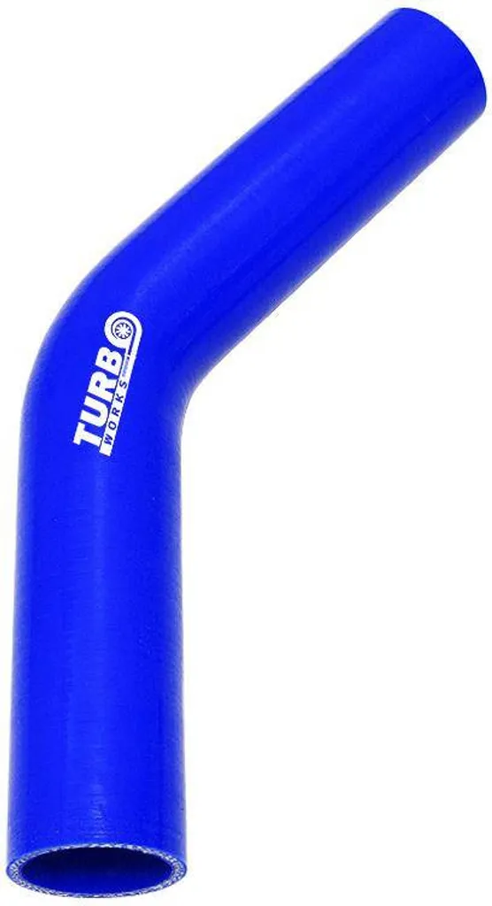 Durite Coude 45 Degrés Silicone TurboWorks 35mm XL - Montage Intercooler