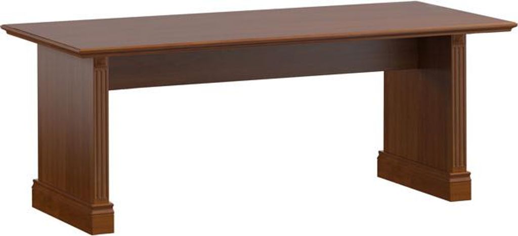 Klassische Schreibtisch Büromöbel Tisch Büro Chef Schreibtische Echtholz BA - 19