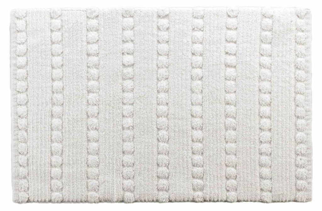 Badematte CLEONIS, 100% Baumwolle, ecru, 50 x 80 cm Produktbild 