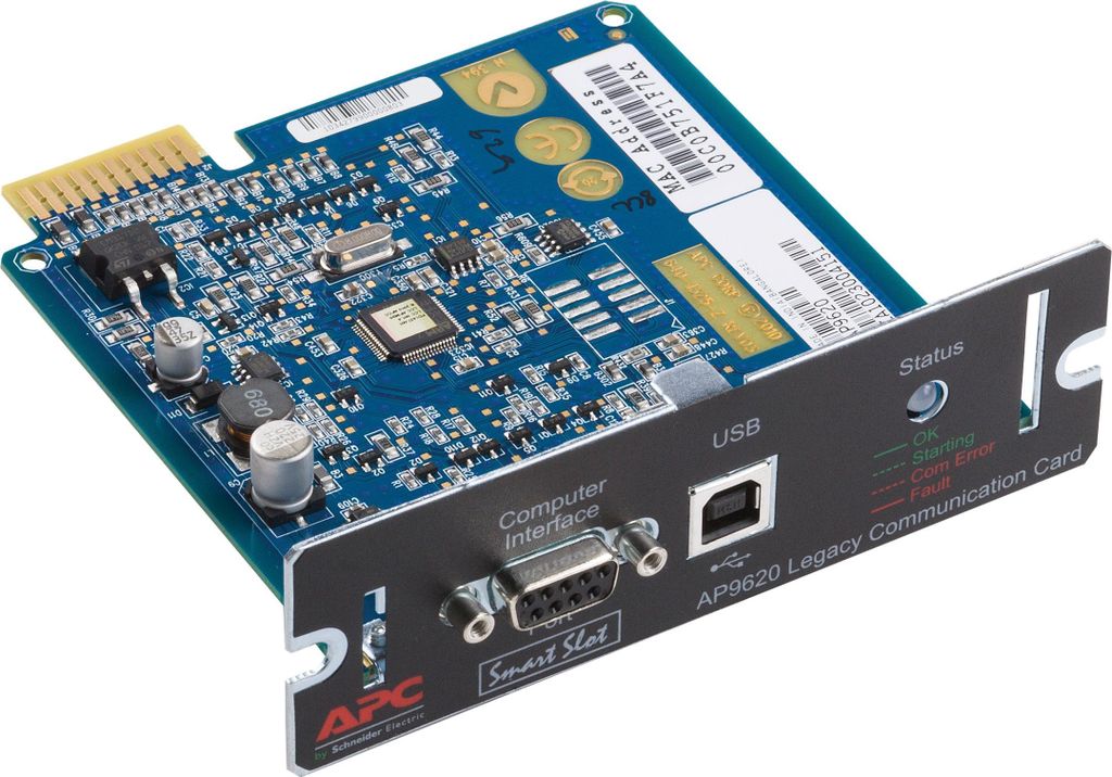 APC Legacy Communications SmartSlot Card - Fernverwaltungsadapter